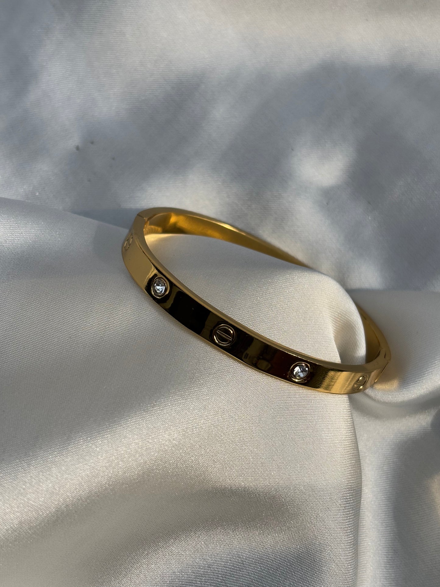 Gold Cartier bracelet