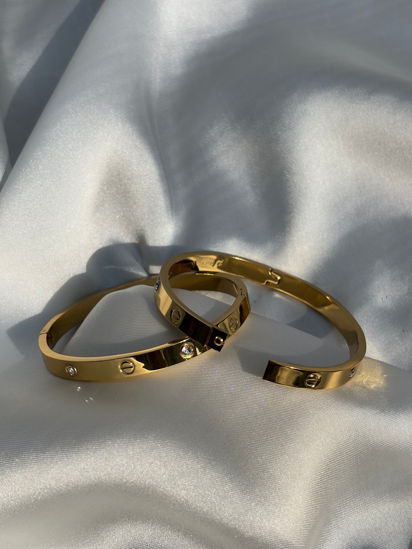 Gold Cartier bracelet